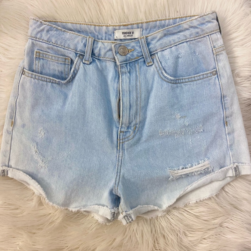 FOREVER 21 denim shorts